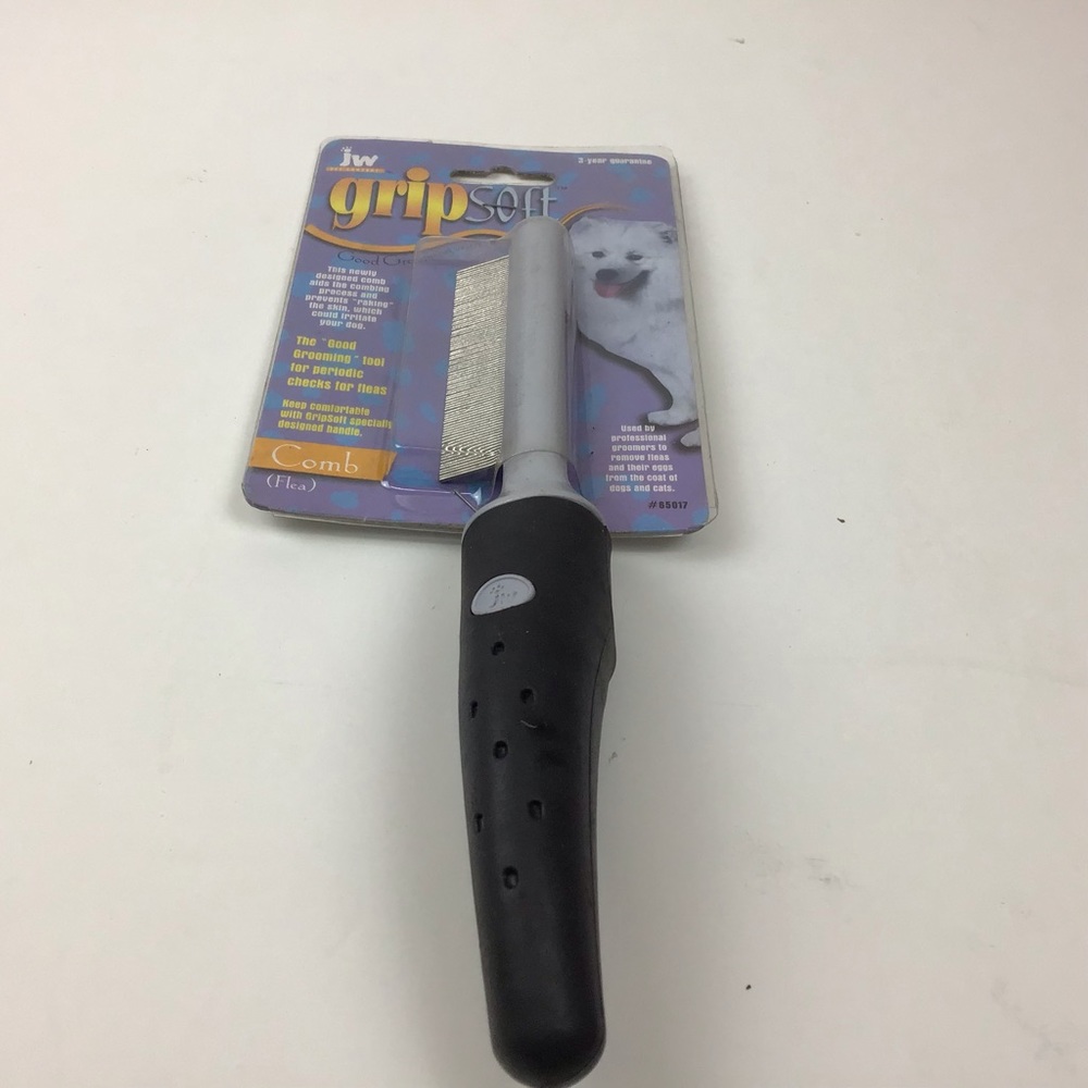 Pet Grooming Grip Soft Flea Comb